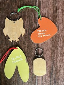 Door Hangers &amp; Keychain Set