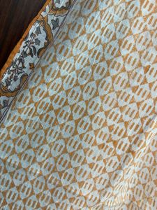 TAAVI Orange Pure Cotton Dupatta