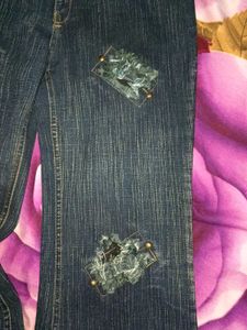 RARE VINTAGE COWBOY DISTRESSED BELL BOTTOM JEANS