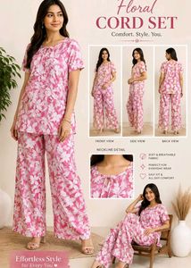 Floral Cord Set - Breezy &amp; Beautiful