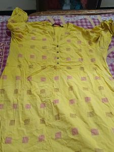 Yellow Kurti