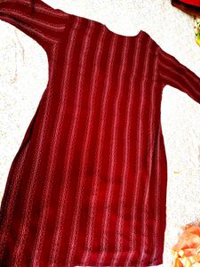 heavy work kurti set
