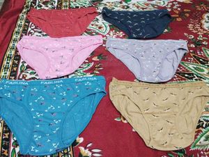 Pack of6 Women's Cotton Briefs