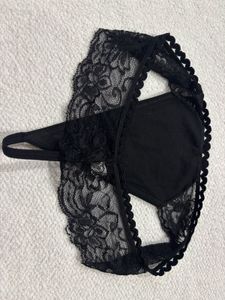 Black Sexy Thong Panty