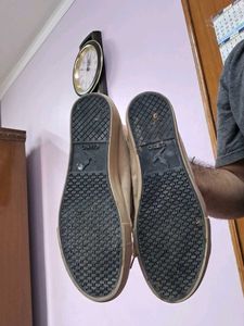 Beige Casual Sneakers