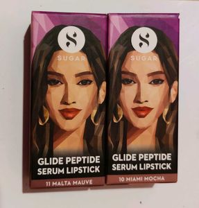 Sugar Glide Peptide Serum Lipstick Duo