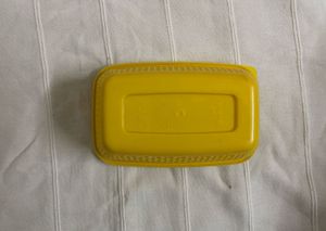 Yellow Plastic Storage Container (Unused)