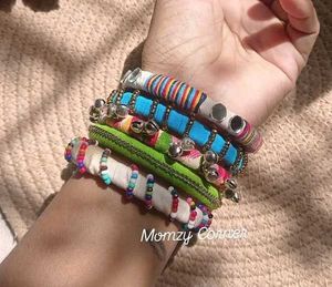Boho Stackable Beaded Bracelets💛💚🩵💙💜🧡❤️