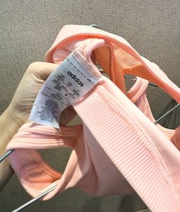 Adidas neon Pink Sports Bra