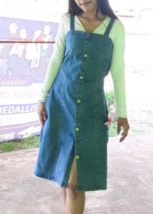 Denim dress