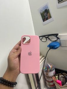 Iphone 14/15 pink silicone Case