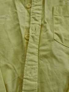 Men's Yellow Long Sleeve Shirt
