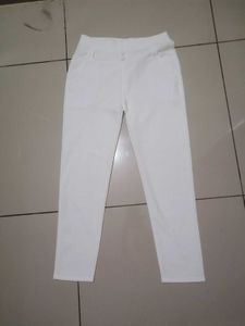 Classic White Button-Up Shirt