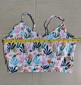 3-Piece Floral Print Co-ord Set With Earrings