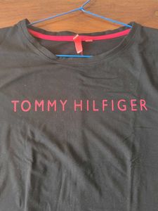 Brand inspired Tommy Hilfiger Black T-Shirt