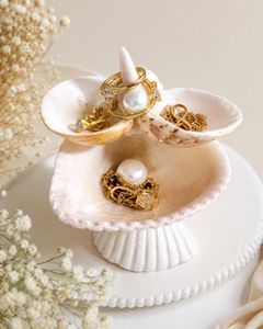 real Seashell Jewelry Organizer tray
