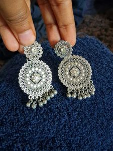 oxidized earrings