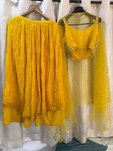 Indowestern With Divider Plazzo And Cape Jacket
