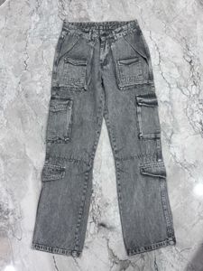Grey Baggy Cargo Jeans – Size 32 | Premium Quality