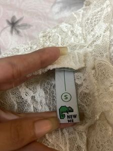 Newme Lace Asymmetric Top