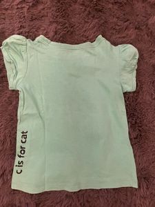 Branded Cute Cat Graphic T-Shirt for Girls