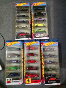 hotwheels 5 sets