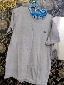 Gray Casual T-Shirt
