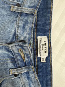 Snitch Blue Light Wash Denim Jeans