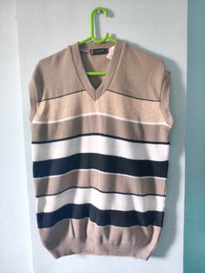 Aesthetic Korean striped V-Neck Sweater Vest