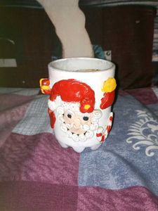 Christmas Hand Painted Glass