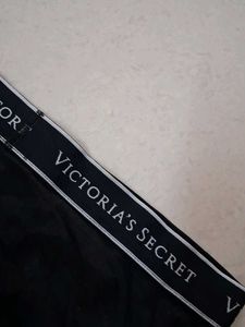 L Victoria's Secret Black Briefs