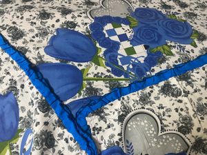 Floral Print Bedsheet with Pillow Covers