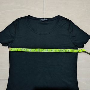 DOLCE &amp; GABBANA Womens T-Shirt Top Black Size M