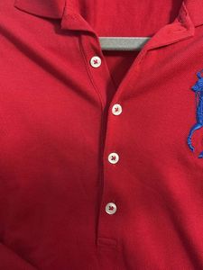 Ralph Lauren Red Polo Dress