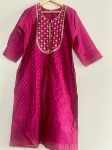 *offer*Magenta Kurta