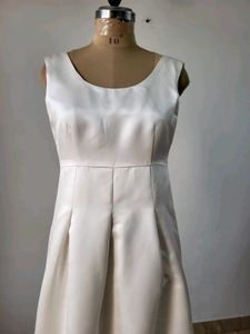 Elegant satin gown