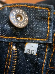 Classic Blue Denim Capris