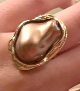 Adjustable Unique Statement Ring