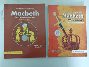 BRAND NEW ISC MACBETH BOOK WITH WORKBOOK