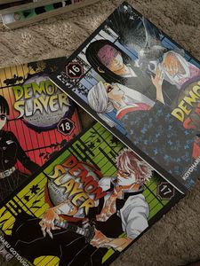 Demon Slayer: Kimetsu no Yaiba Vol. 16,17,18
