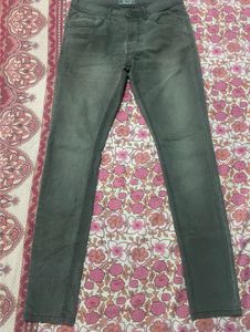 Men's Grey Slim Fit Jeans