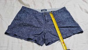 Old Navy Blue Polka Dot Shorts