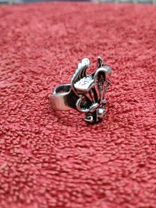 Unique Silver Skull Ring