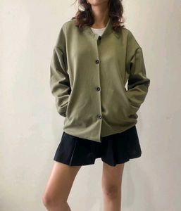 Olive Green Bomber Jacket