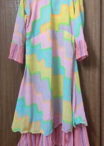 Beautiful Rainbow Kurti 🌈