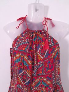 Printed Maxi Dress (Women)