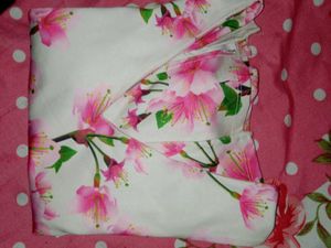 Floral Print Sleeveless Kurta