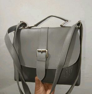 Stylish Grey Crossbody Bag