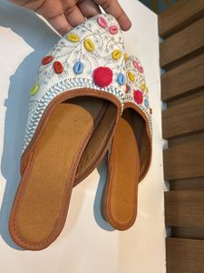 Embroidered Juttis / Mojaris