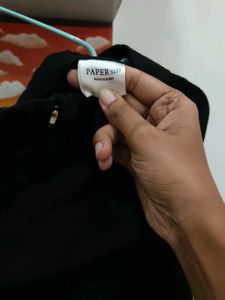 Korean Linen Black Trousers